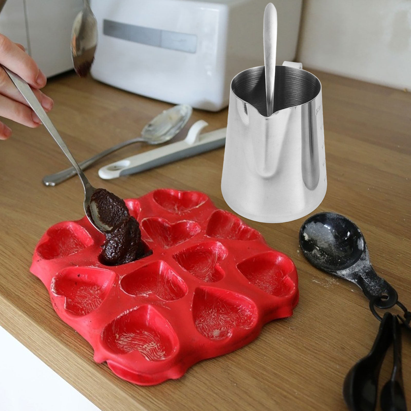 Soap Making Double Boiler - 1Set Panci Pemanas Ganda untuk Melelehkan
