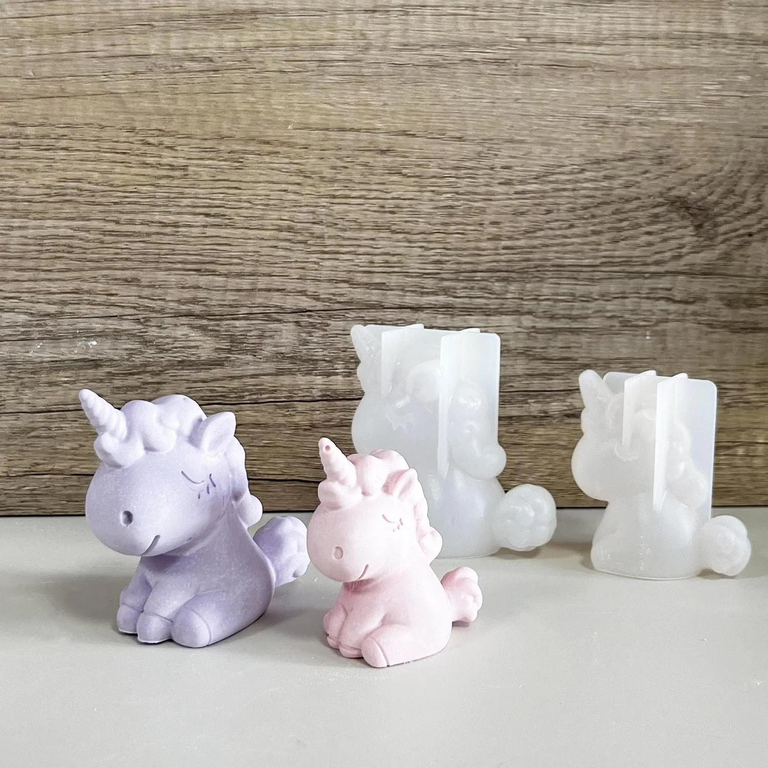 Soap Making For Beginners - 3D silikon geometris Unicorn kucing rusa