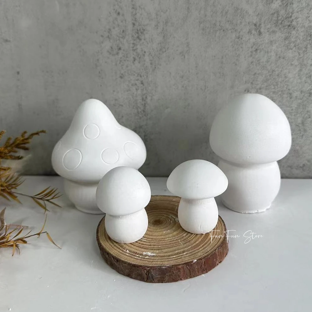 Soap Making For Beginners - Cetakan silikon lilin jamur 3D cetakan
