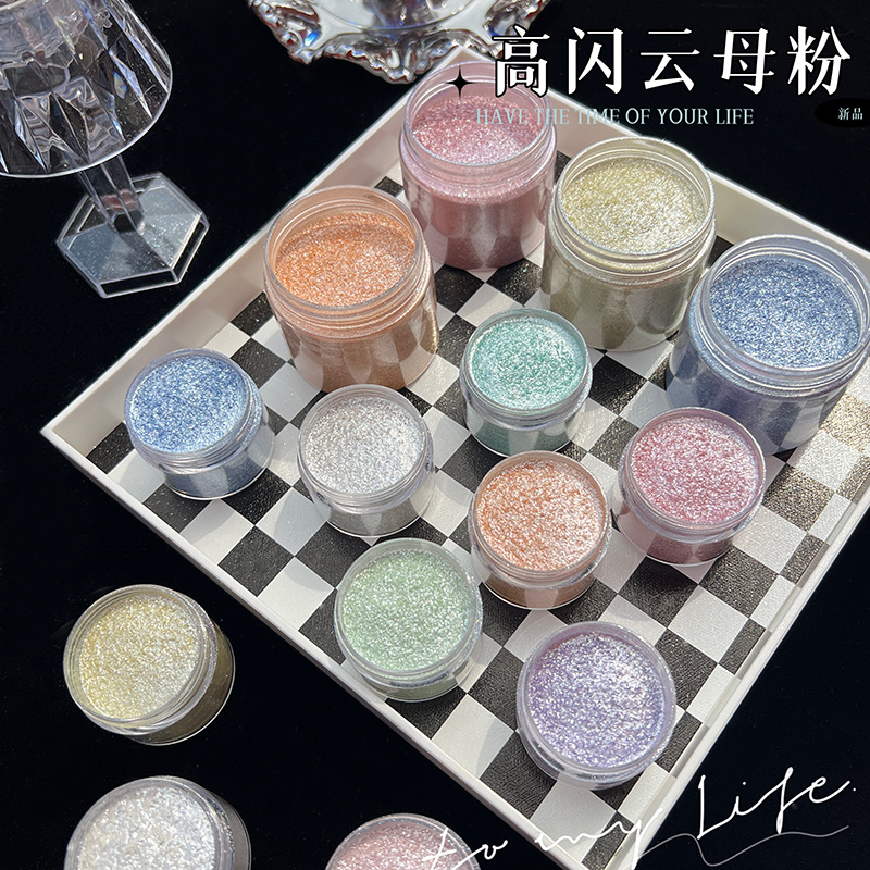 Bubuk Mika Glitter Berlian Mer - Mica Powder Colorant ulasan dan harga