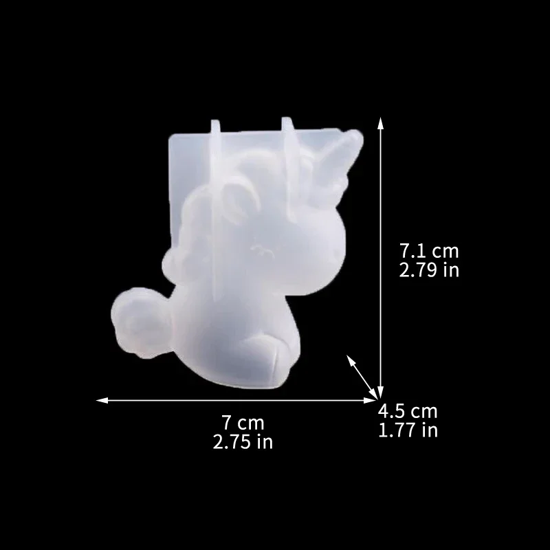 3D silikon geometris Unicorn k - Soap Making For Beginners ulasan dan harga