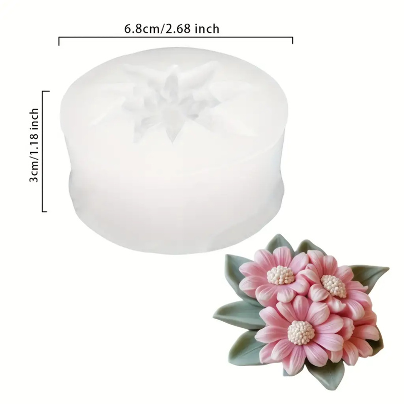Cetakan Silikon Bunga Matahari - Quality Soap Making Kit ulasan dan harga