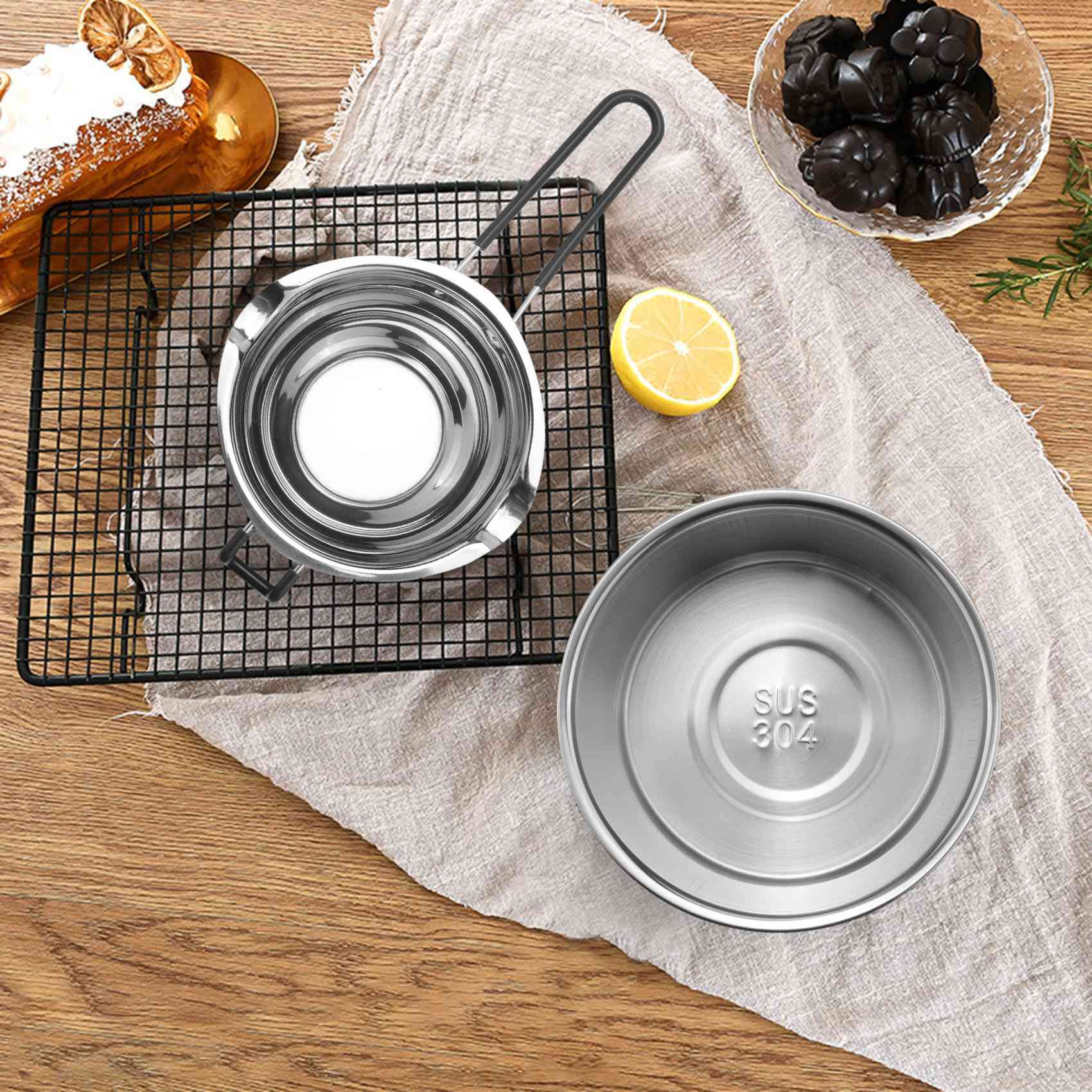 J1UL1N 2 Paket Set Panci Doubl - Soap Making Double Boiler ulasan dan harga