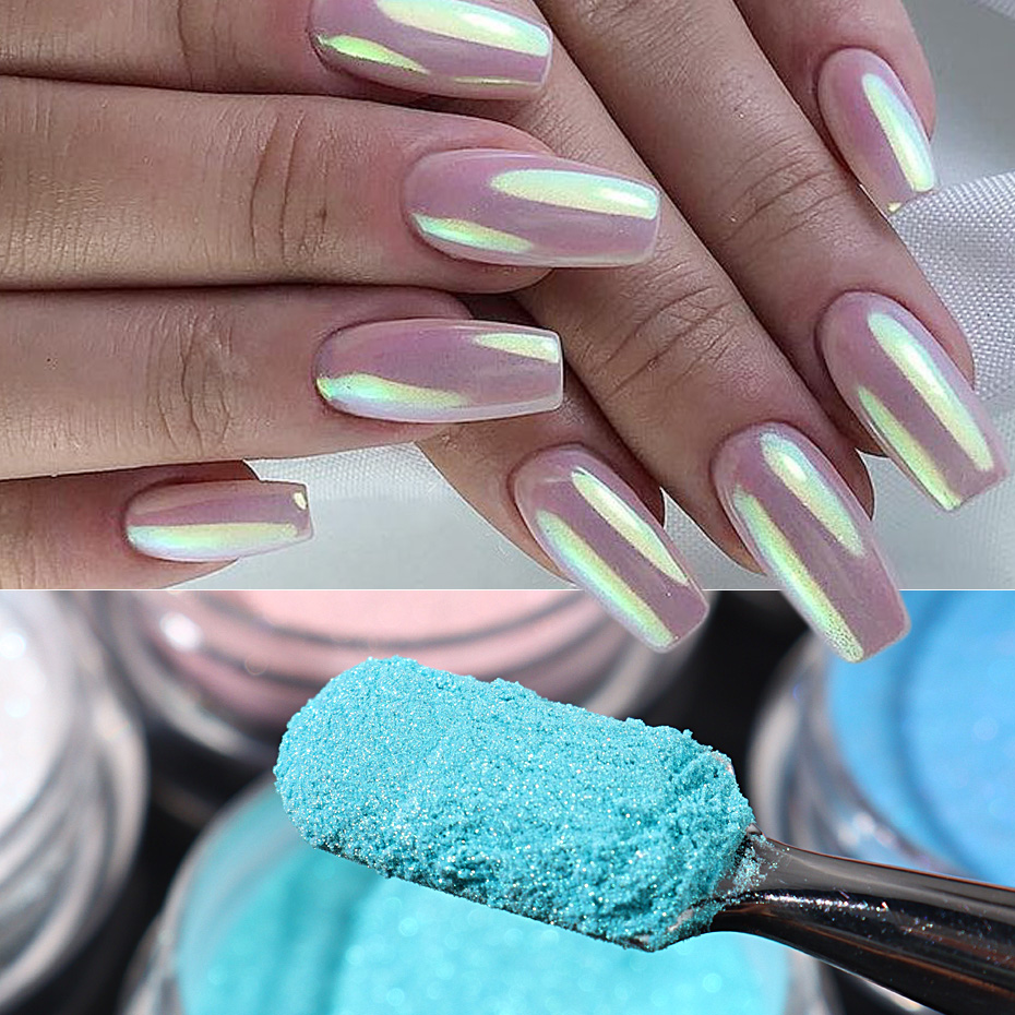 10 buah Set kuku putri duyung  - Mica Powder Colorant ulasan dan harga