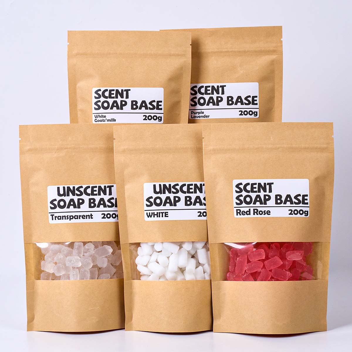 200g Basis Sabun Gliserin Berw - Soap Making Glycerin Base ulasan dan harga
