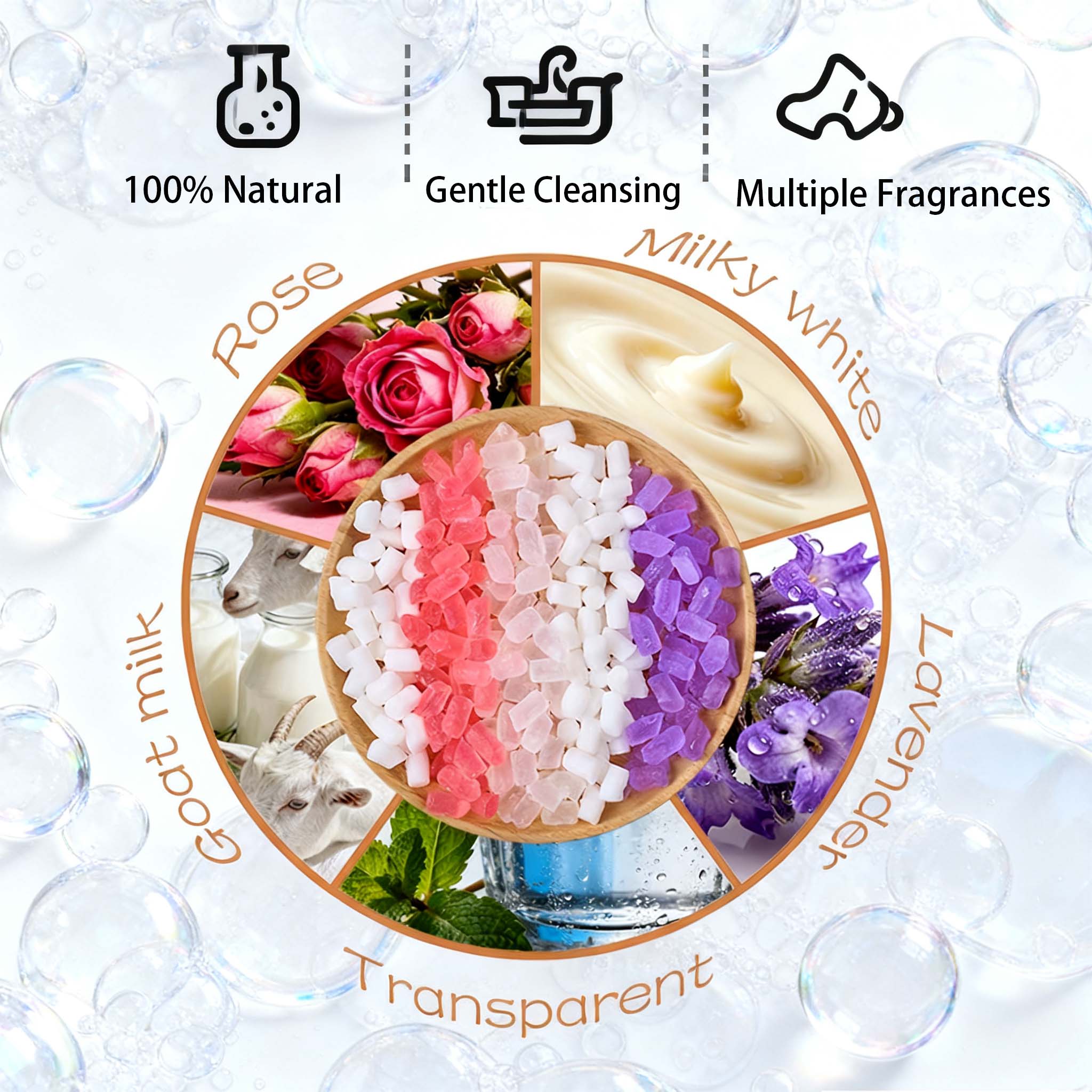 200g Basis Sabun Gliserin Berw - Soap Making Glycerin Base ulasan dan harga
