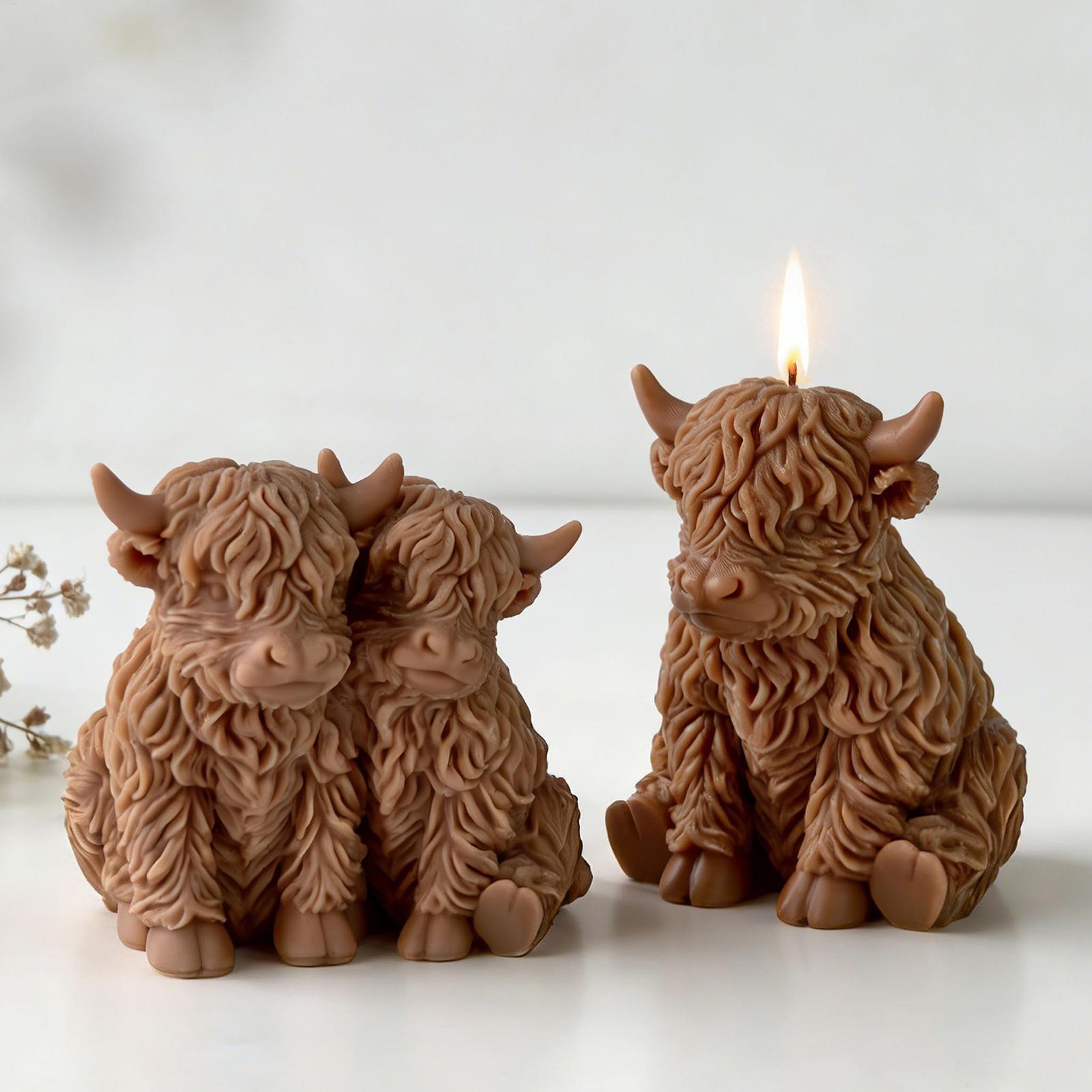 Cetakan Silikon Sapi Highland  - Soap Making For Beginners ulasan dan harga