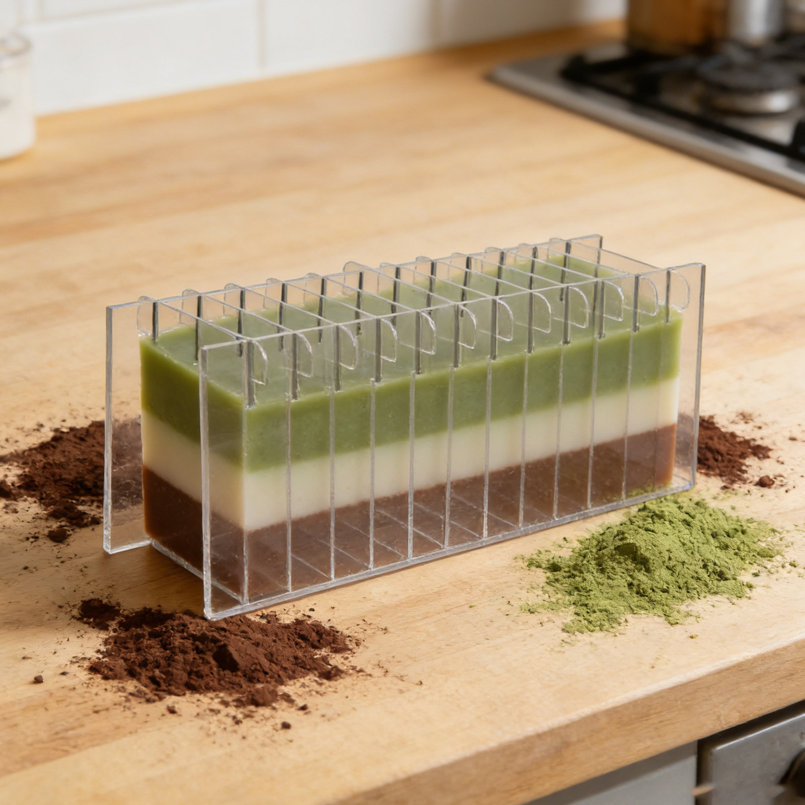 Papan Pembagi Sabun Akrilik un - Soap Making For Beginners ulasan dan harga