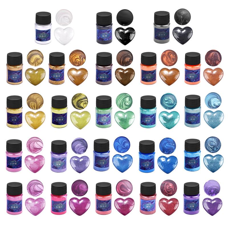 10G/Botol Bubuk Berkilau Pigme - Mica Powder Colorant ulasan dan harga