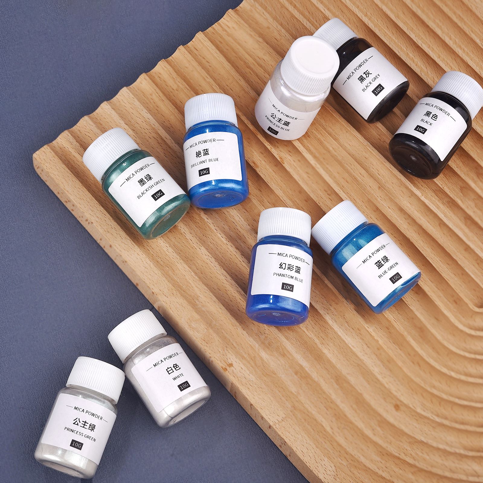 10g alat pewarna lilin bubuk M - Mica Powder Colorant ulasan dan harga