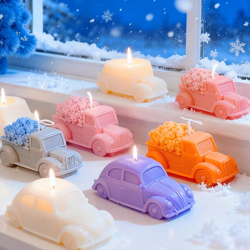Cetakan Lilin Silikon Mobil Mu - Soap Making For Beginners ulasan dan harga