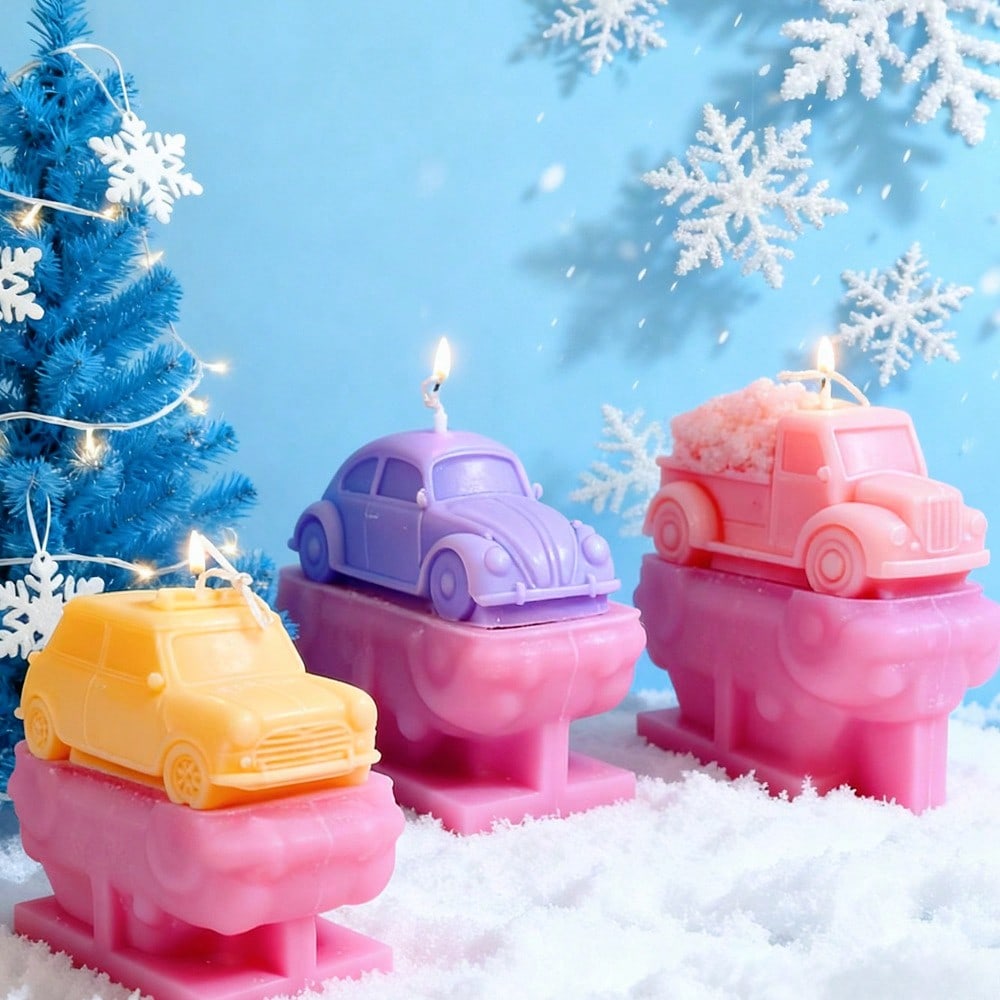Cetakan Lilin Silikon Mobil Mu - Soap Making For Beginners ulasan dan harga